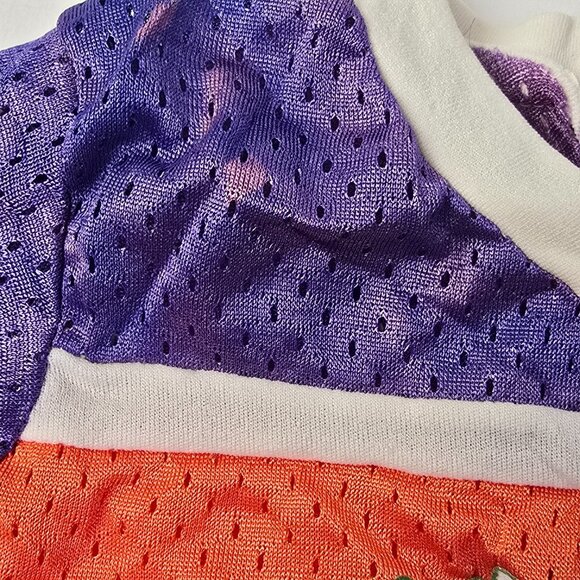 Vintage Cabbage Patch Clothes Football Uniform Jersey #9 Blue Orange 1980s CPK - Picture 5 of 10